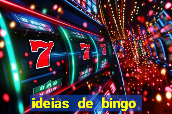 ideias de bingo para o natal